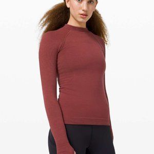 Lululemon Keep The Heat Thermal Long Sleeve Savannah